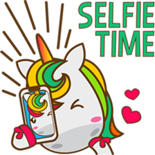 Magi, sweet and cute unicorn sticker #2949930