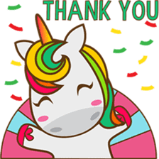 Magi, sweet and cute unicorn sticker #2949931