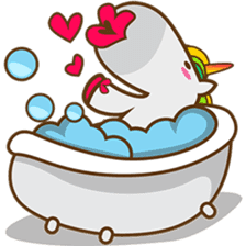 Magi, sweet and cute unicorn sticker #2949944