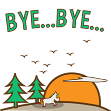 Magi, sweet and cute unicorn sticker #2949945