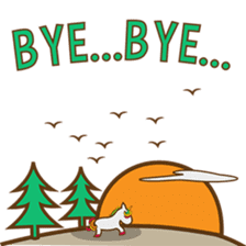 Magi, sweet and cute unicorn sticker #2949945