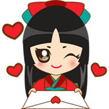 Princess Izumi, the japanese princess sticker #2949989