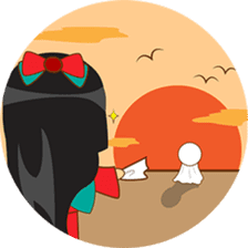 Princess Izumi, the japanese princess sticker #2949997