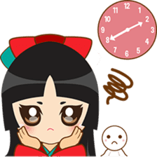 Princess Izumi, the japanese princess sticker #2950001