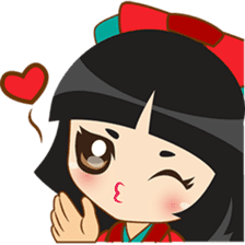 Princess Izumi, the japanese princess sticker #2950002