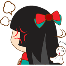 Princess Izumi, the japanese princess sticker #2950003