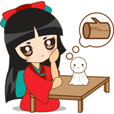 Princess Izumi, the japanese princess sticker #2950010