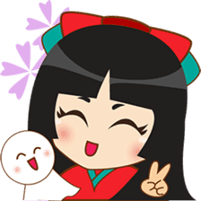 Princess Izumi, the japanese princess sticker #2950016