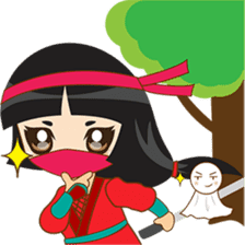 Princess Izumi, the japanese princess sticker #2950019
