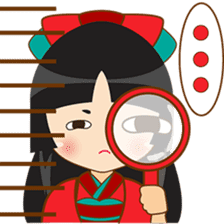 Princess Izumi, the japanese princess sticker #2950020