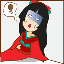 Princess Izumi, the japanese princess sticker #2950021