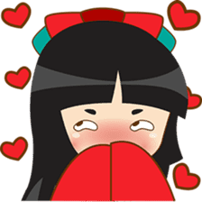 Princess Izumi, the japanese princess sticker #2950025