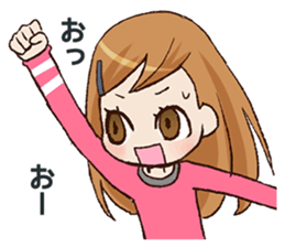 mtk's Cute Girls Sticker sticker #2950105