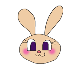 Lavry of a rabbit sticker #2950187