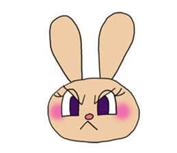 Lavry of a rabbit sticker #2950188