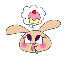 Lavry of a rabbit sticker #2950195