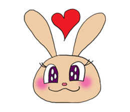 Lavry of a rabbit sticker #2950198