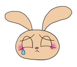 Lavry of a rabbit sticker #2950199