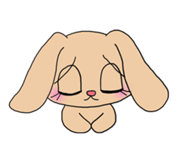 Lavry of a rabbit sticker #2950206