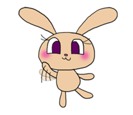 Lavry of a rabbit sticker #2950207