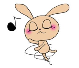 Lavry of a rabbit sticker #2950211