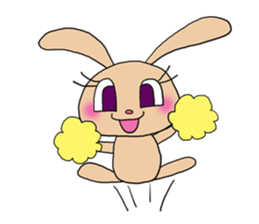 Lavry of a rabbit sticker #2950212