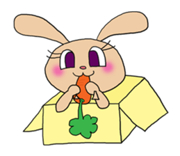 Lavry of a rabbit sticker #2950214