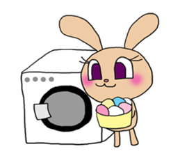 Lavry of a rabbit sticker #2950215