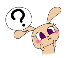 Lavry of a rabbit sticker #2950220