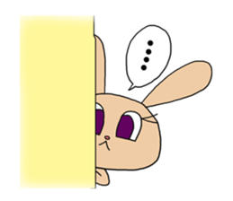 Lavry of a rabbit sticker #2950221