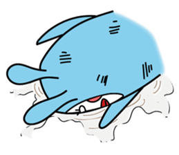 Cool with pink bird sticker #2950618