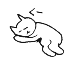 Armpit hair Cat sticker #2951003