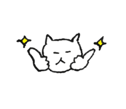 Armpit hair Cat sticker #2951020