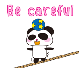 Relax Panda(English) sticker #2951086