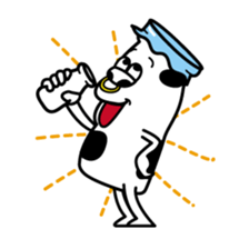 Tom of milk bottle 2 sticker #2951356