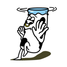 Tom of milk bottle 2 sticker #2951381