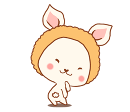 Kawaii the cute dog sticker #2952451