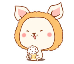 Kawaii the cute dog sticker #2952453