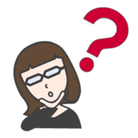 glasses woman Fumi  (English version) sticker #2952921