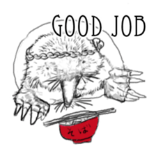 healing animal stamp sticker #2953604