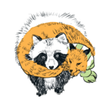 healing animal stamp sticker #2953617