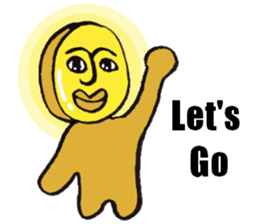 Lucky Coin Man sticker #2954161