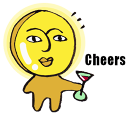 Lucky Coin Man sticker #2954170