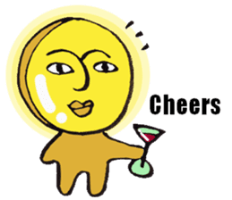 Lucky Coin Man sticker #2954170