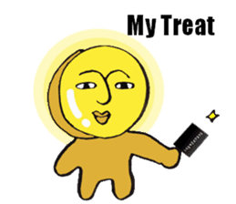 Lucky Coin Man sticker #2954176