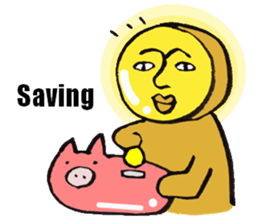 Lucky Coin Man sticker #2954177