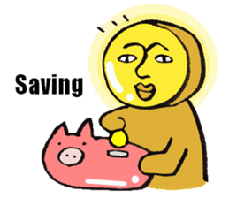 Lucky Coin Man sticker #2954177