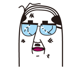 Dad finger sticker #2954311