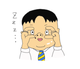 a healing type of office worker sticker #2955278