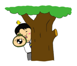 a healing type of office worker sticker #2955283